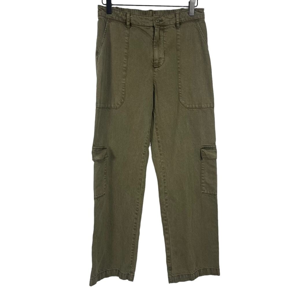 Young Fabulous & Broke Cargo Pants Green Size Small - Picture 10 of 10